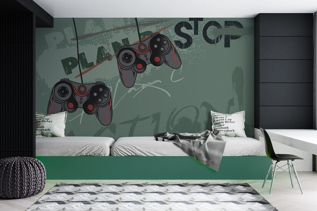 A video game controller from a string A video game controller from a string