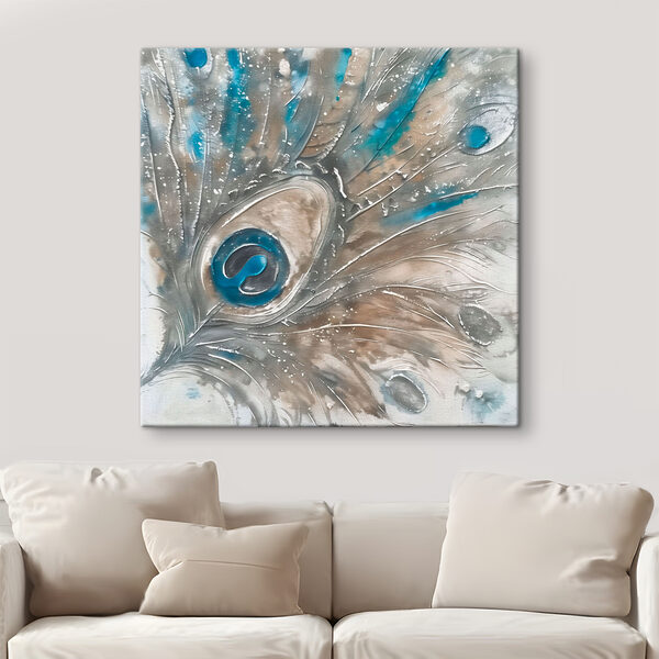 Abstract elegance in soft colors