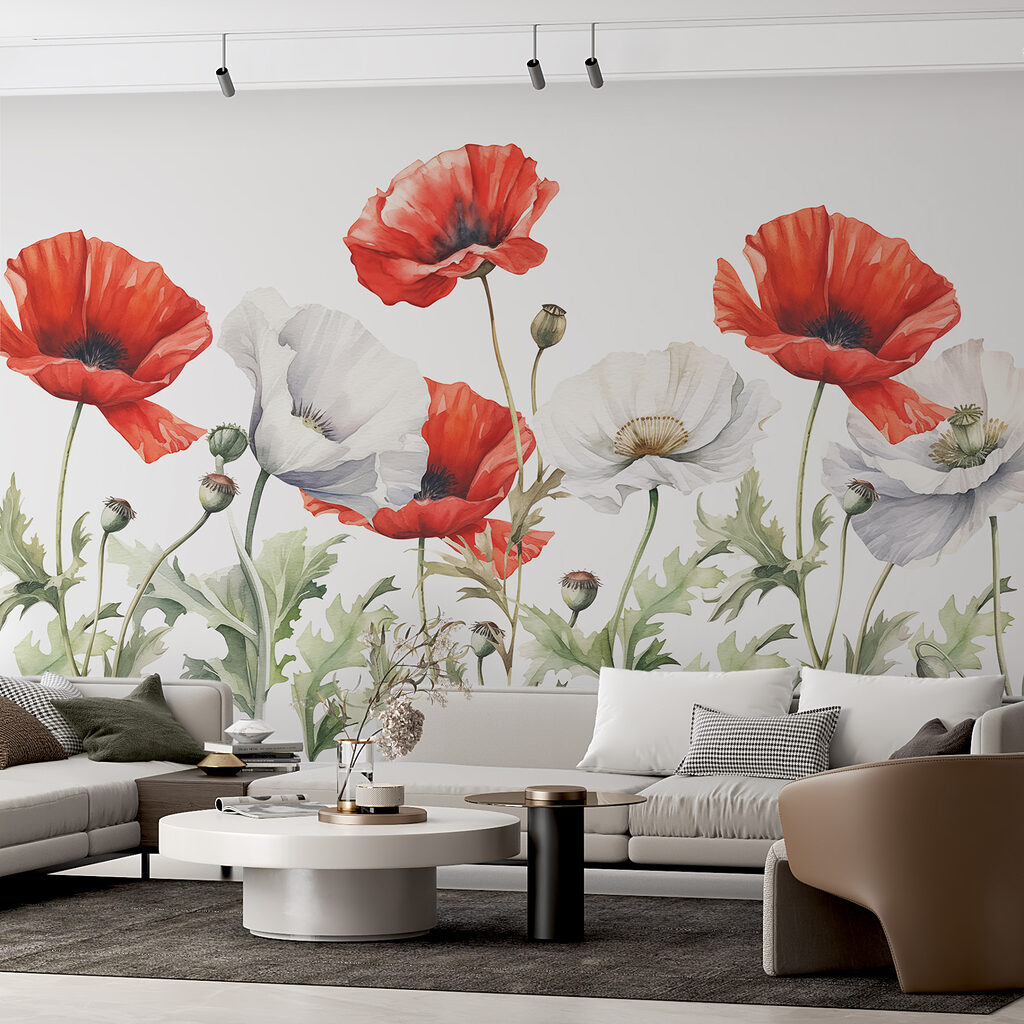 A close up of flowers