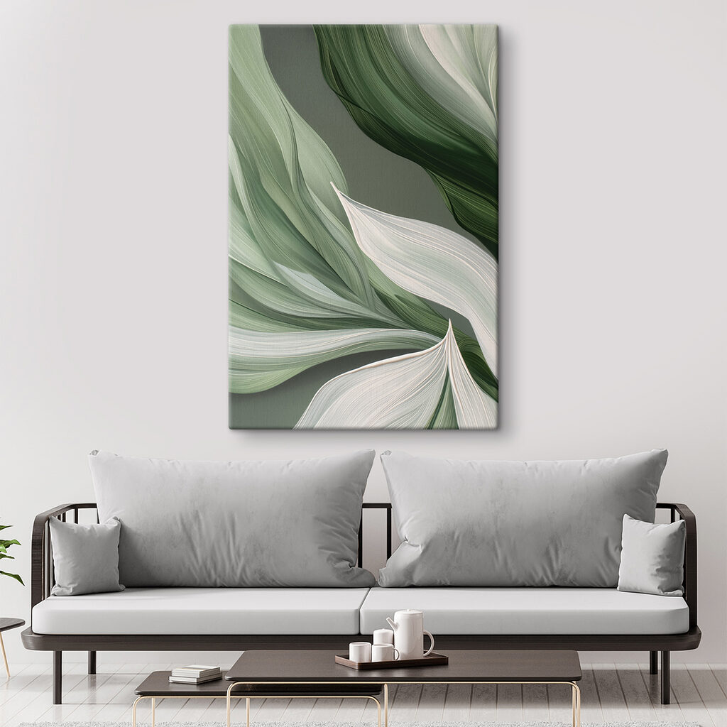 A close up of leaves