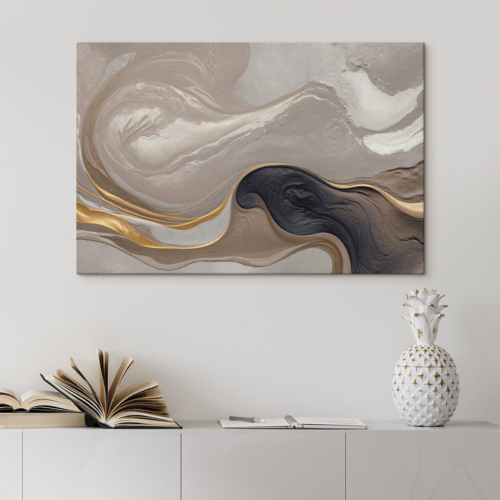Flowing abstract swirls in earth tones Flowing abstract swirls in earth tones