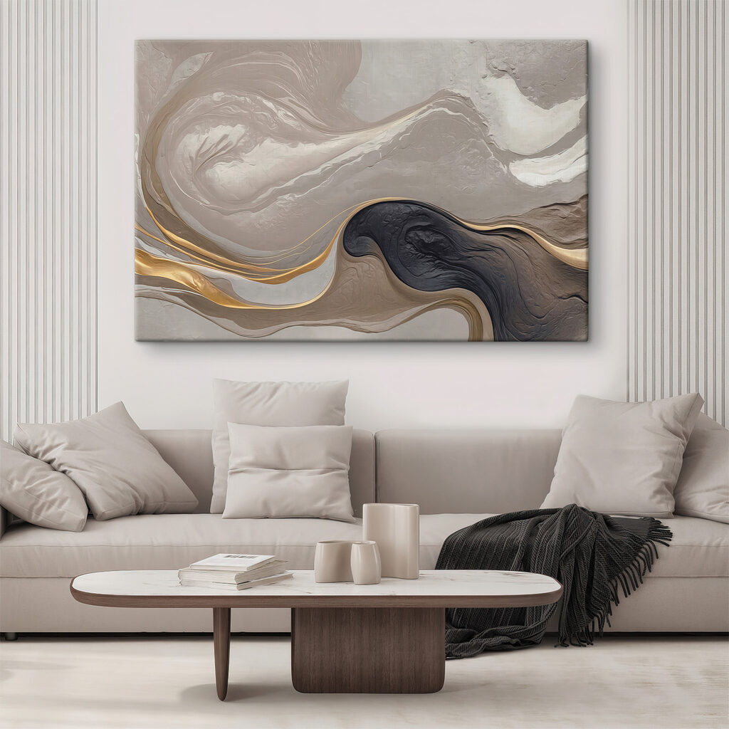 Flowing abstract swirls in earth tones Flowing abstract swirls in earth tones