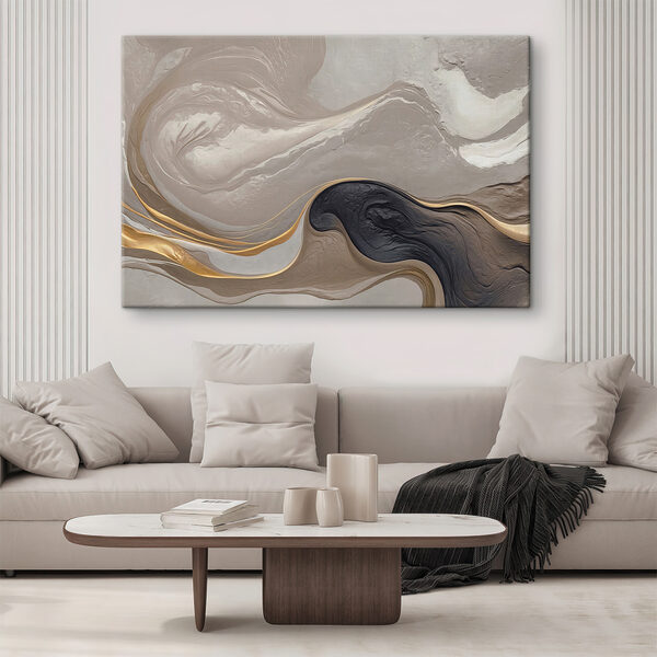 Flowing abstract swirls in earth tones Flowing abstract swirls in earth tones