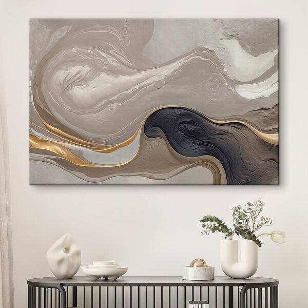 Flowing abstract swirls in earth tones Flowing abstract swirls in earth tones