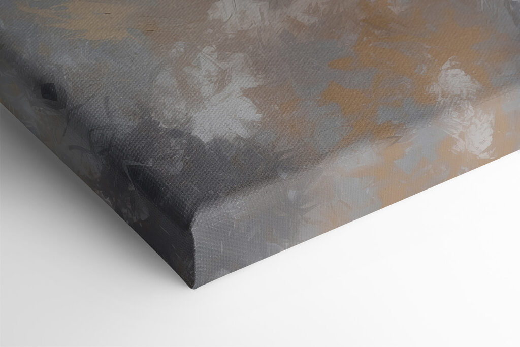 A white flower with brown leaves A white flower with brown leaves