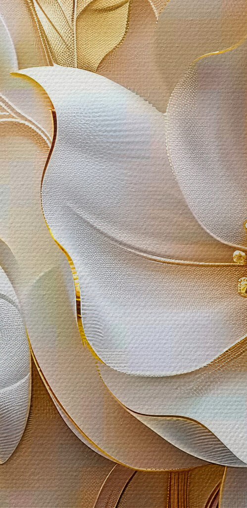 Elegant floral design with white flowers