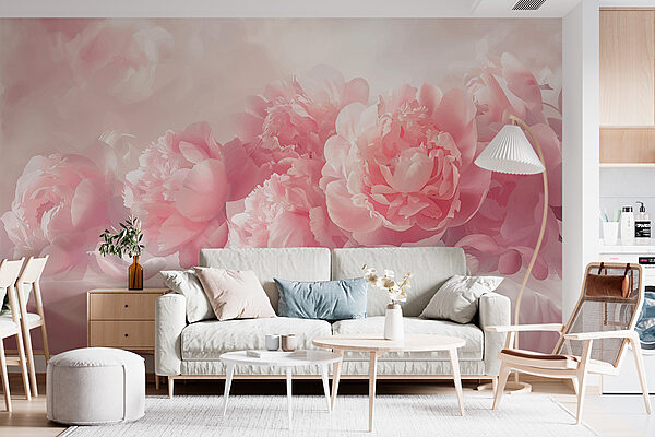 A group of pink flowers A group of pink flowers