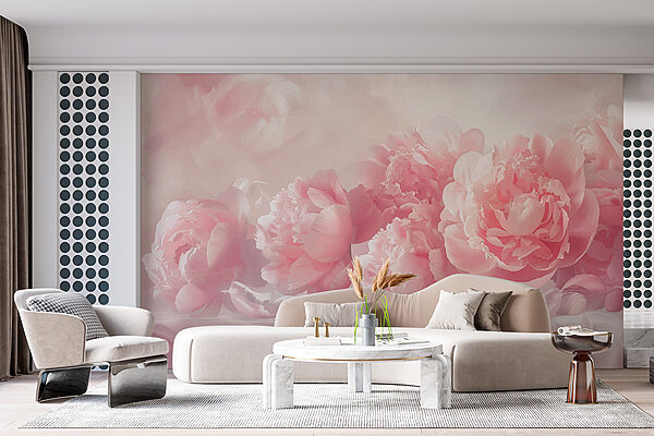 A group of pink flowers A group of pink flowers