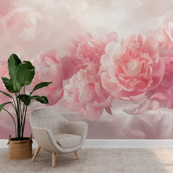 A group of pink flowers A group of pink flowers