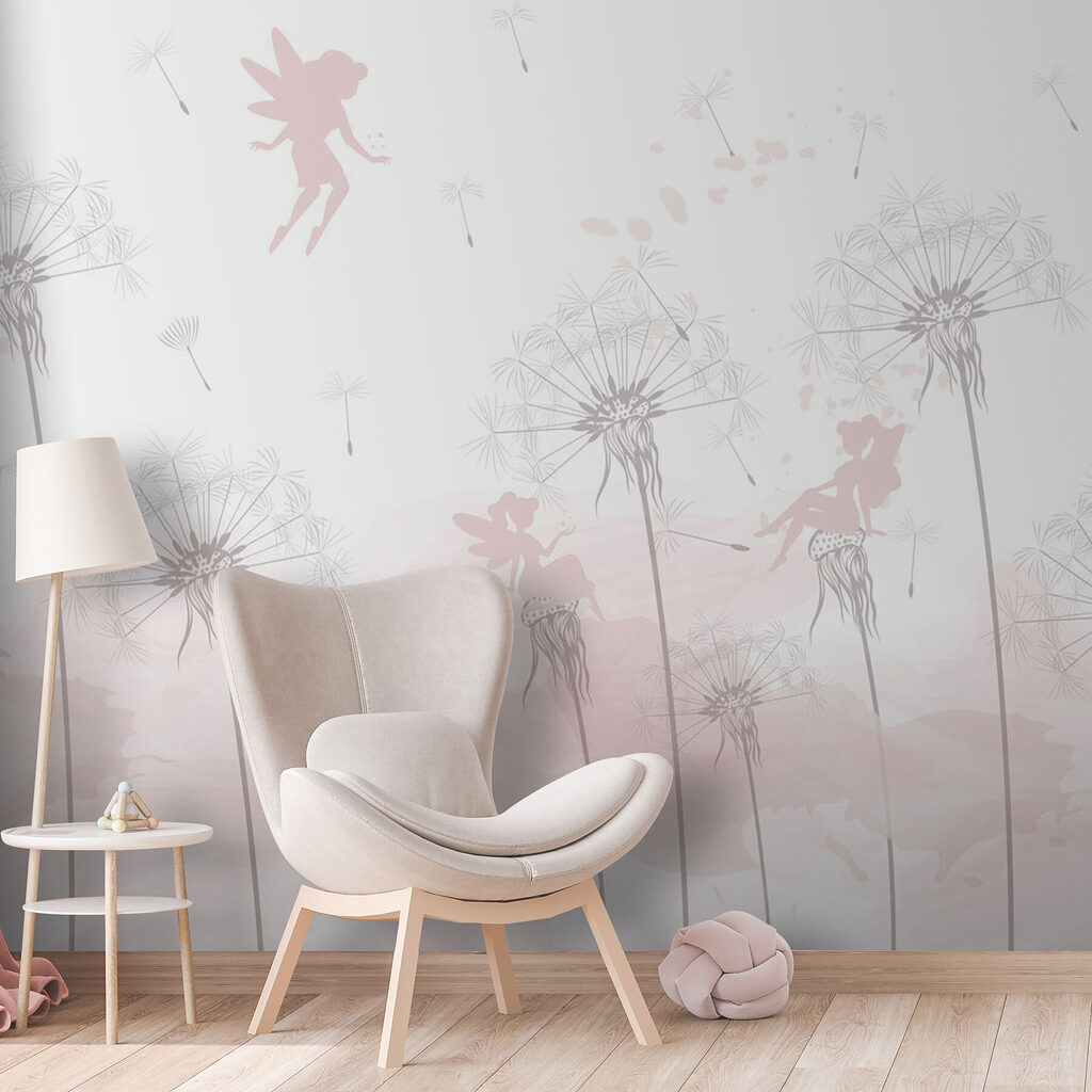 A group of fairies flying in the air