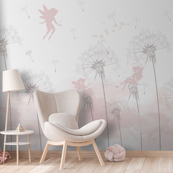 A group of fairies flying in the air