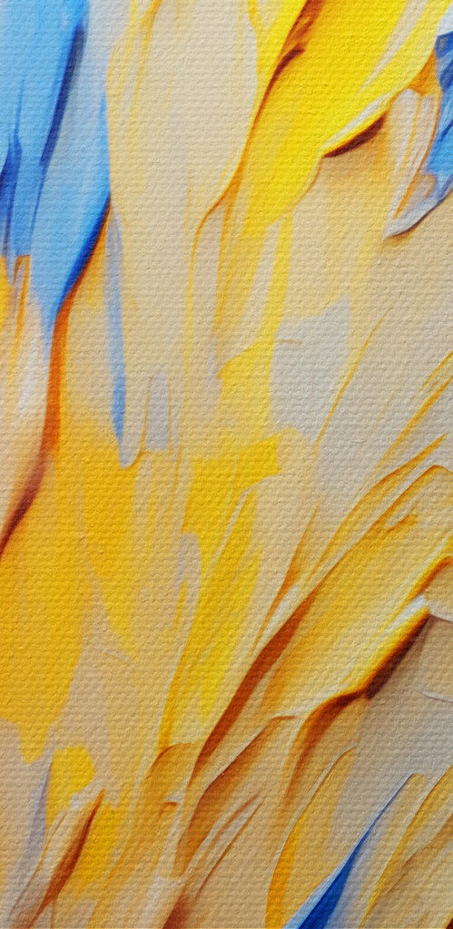 A close up of a painting A close up of a painting