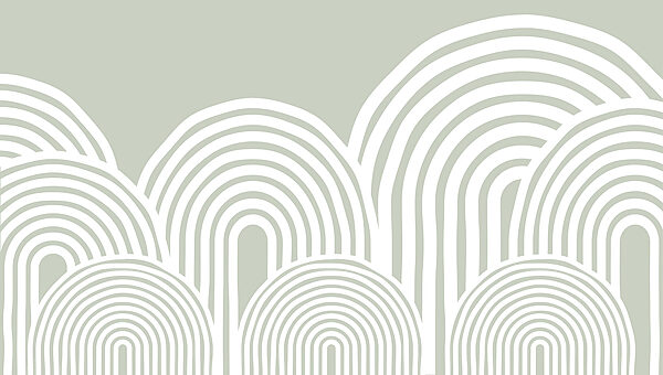 White and gray background with curved lines