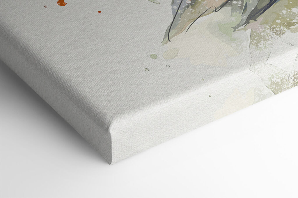 Painting of a sunflower