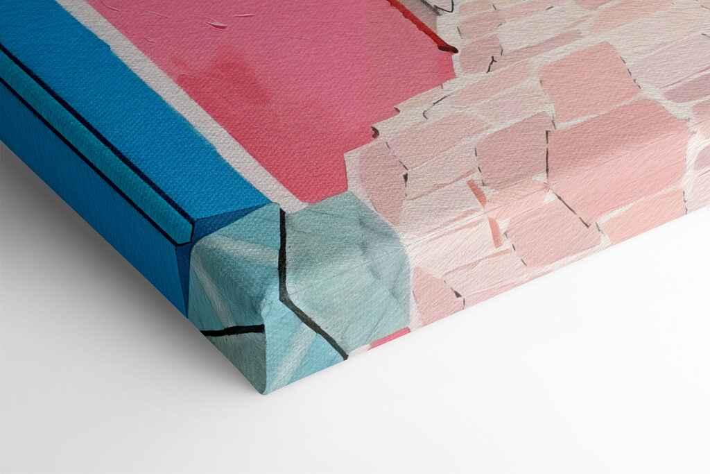 Colorful buildings and a body of water Colorful buildings and a body of water