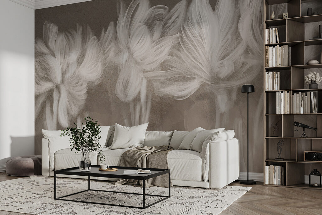 Group of white flowers