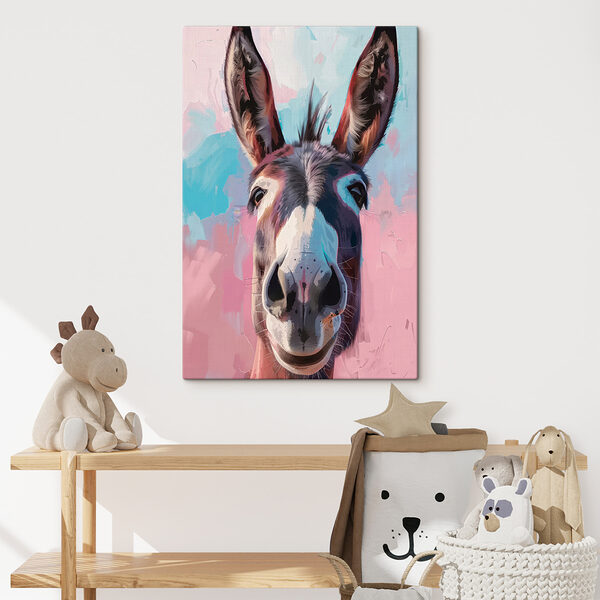 Картина Крупним планом морда осла