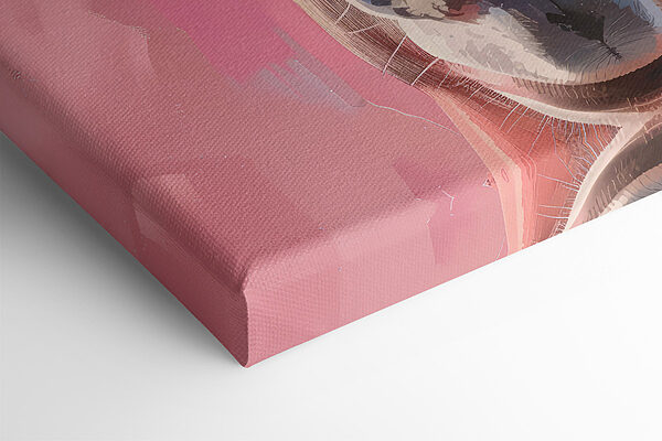 Close up of a donkey's face