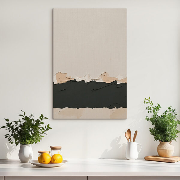 White and black wall White and black wall