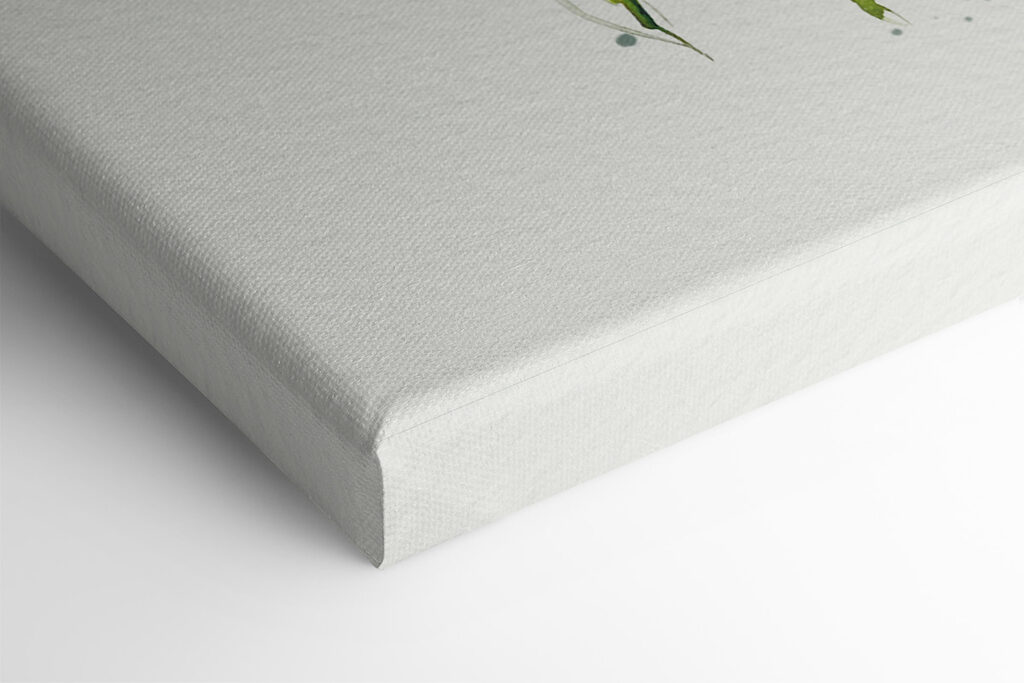 Painting of flowers and leaves Painting of flowers and leaves