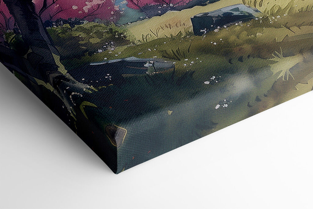 Mount Fuji with pink flowers Mount Fuji with pink flowers