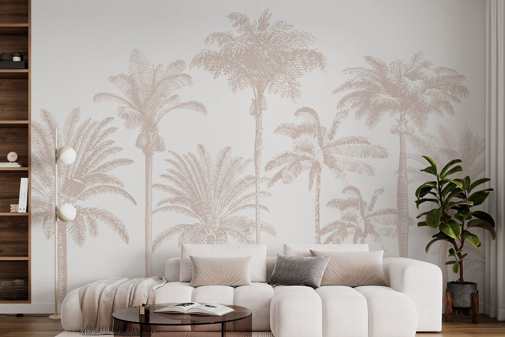 Group of palm trees Group of palm trees