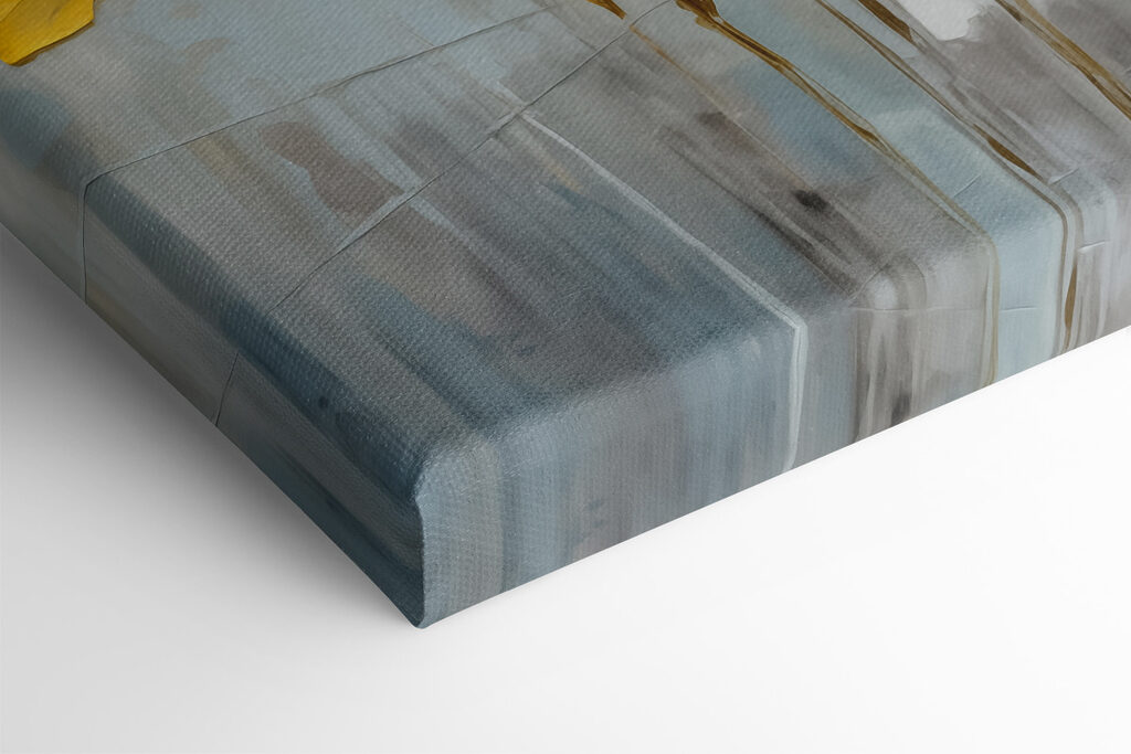 Painting of yellow flowers Painting of yellow flowers