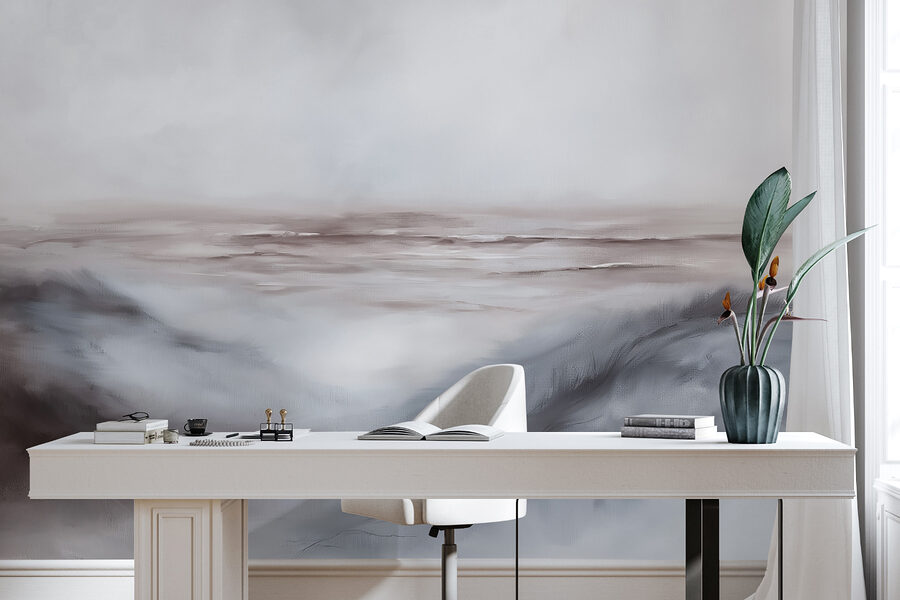 Painting of a landscape Painting of a landscape