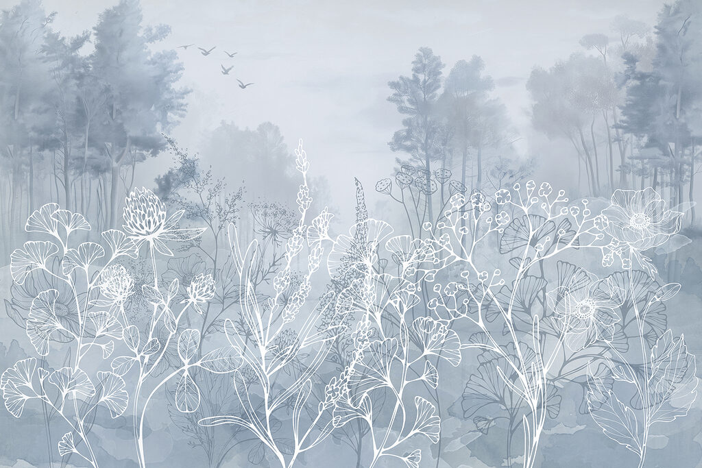 Drawing of plants and trees Drawing of plants and trees