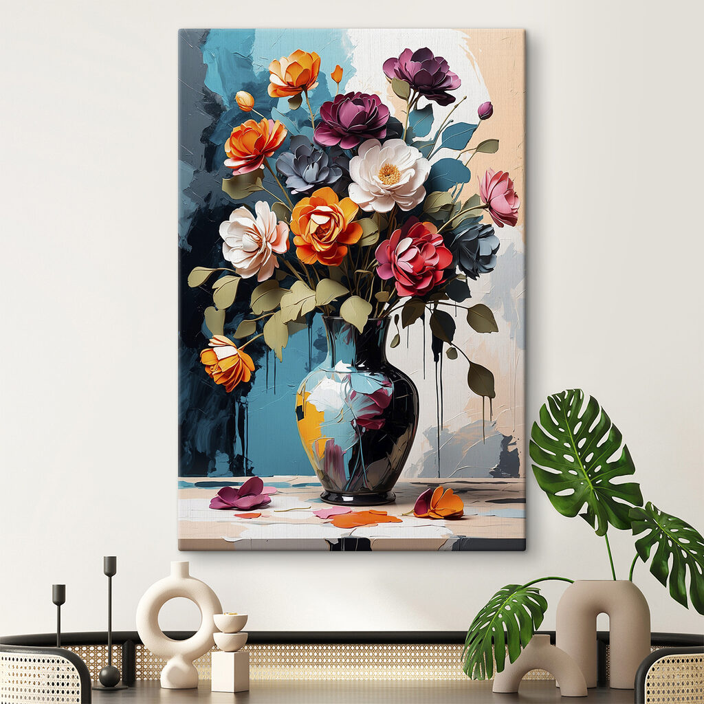 Vase with flowers in it Vase with flowers in it