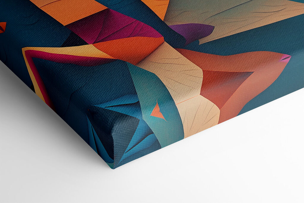 Colorful paper cut out