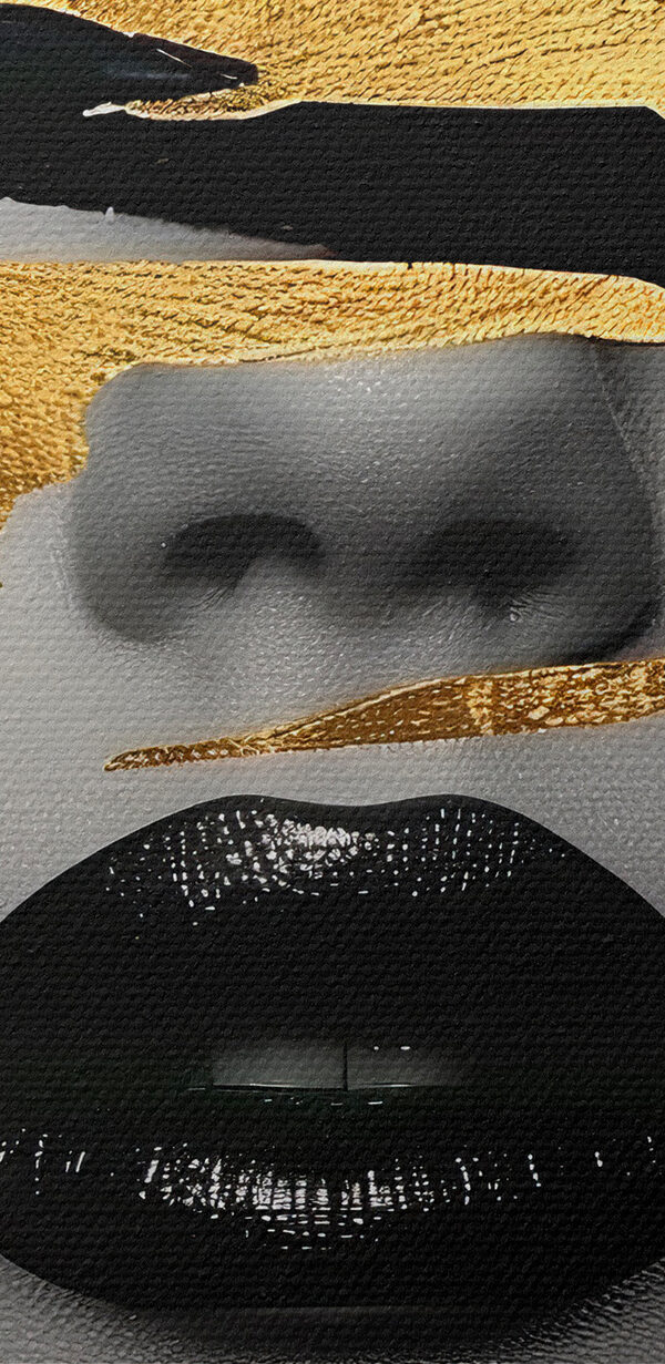 Abstract elegance with bold strokes Abstract elegance with bold strokes