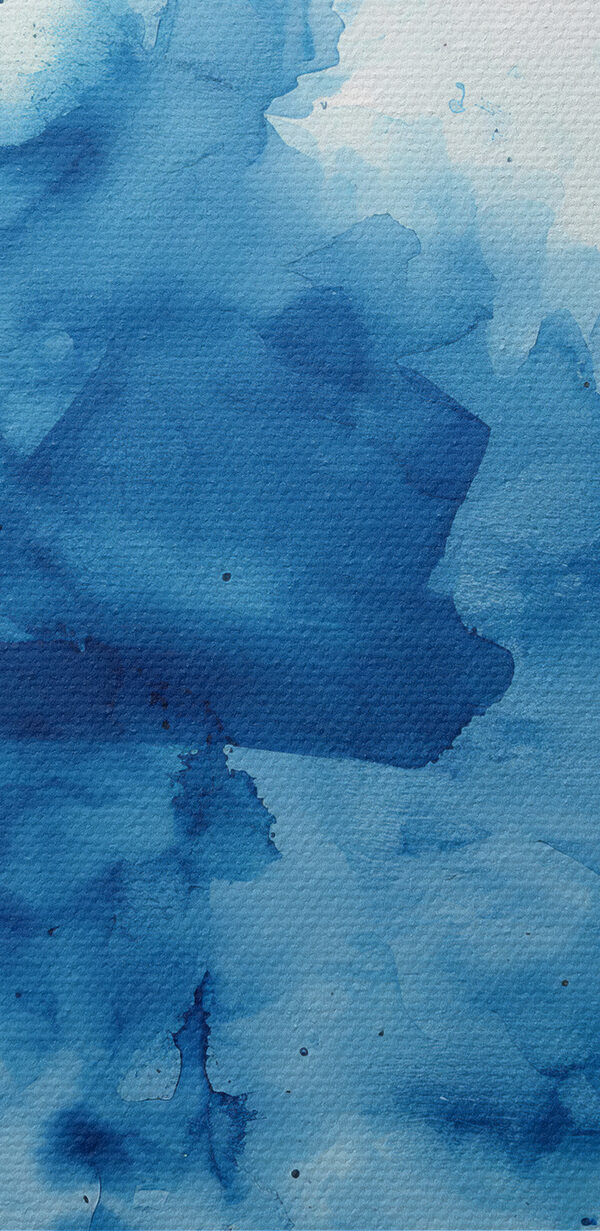 Blue and white watercolor Blue and white watercolor