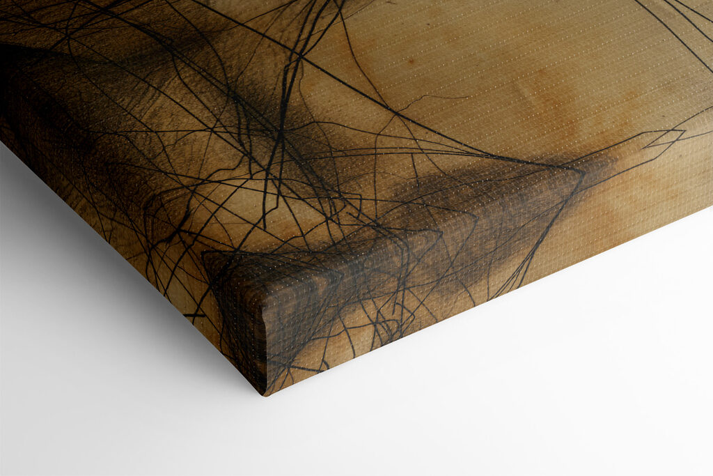 Drawing of a woman's eye