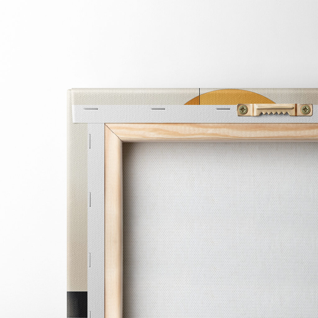 Black and orange geometric shapes Black and orange geometric shapes