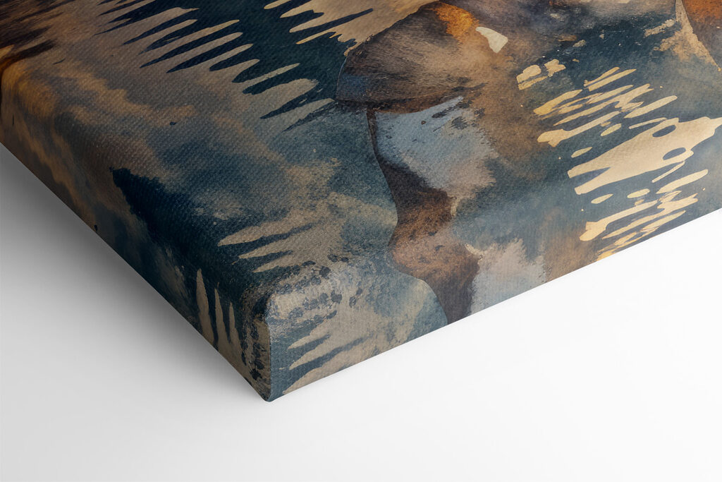 Water with a building and a boat in it