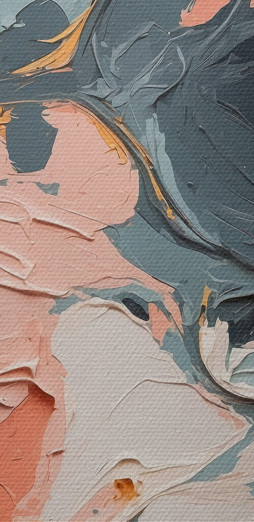 Colorful abstract swirls of paint Colorful abstract swirls of paint