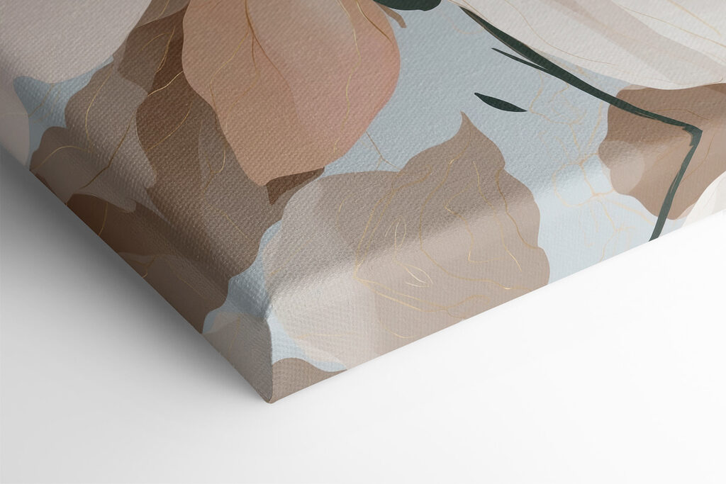 Delicate blooms in soft pastel hues