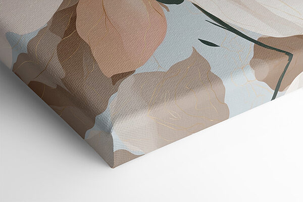 Delicate blooms in soft pastel hues