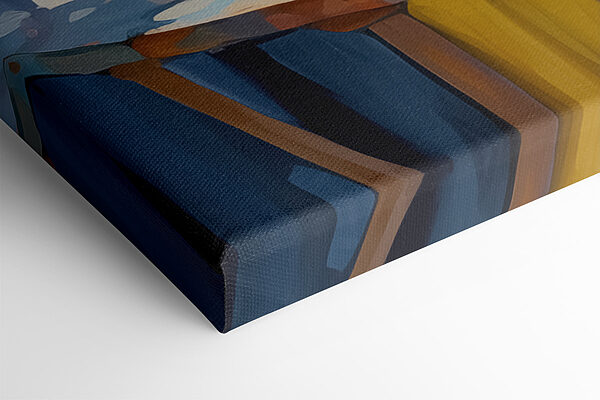 Painting of lemons on a table Painting of lemons on a table