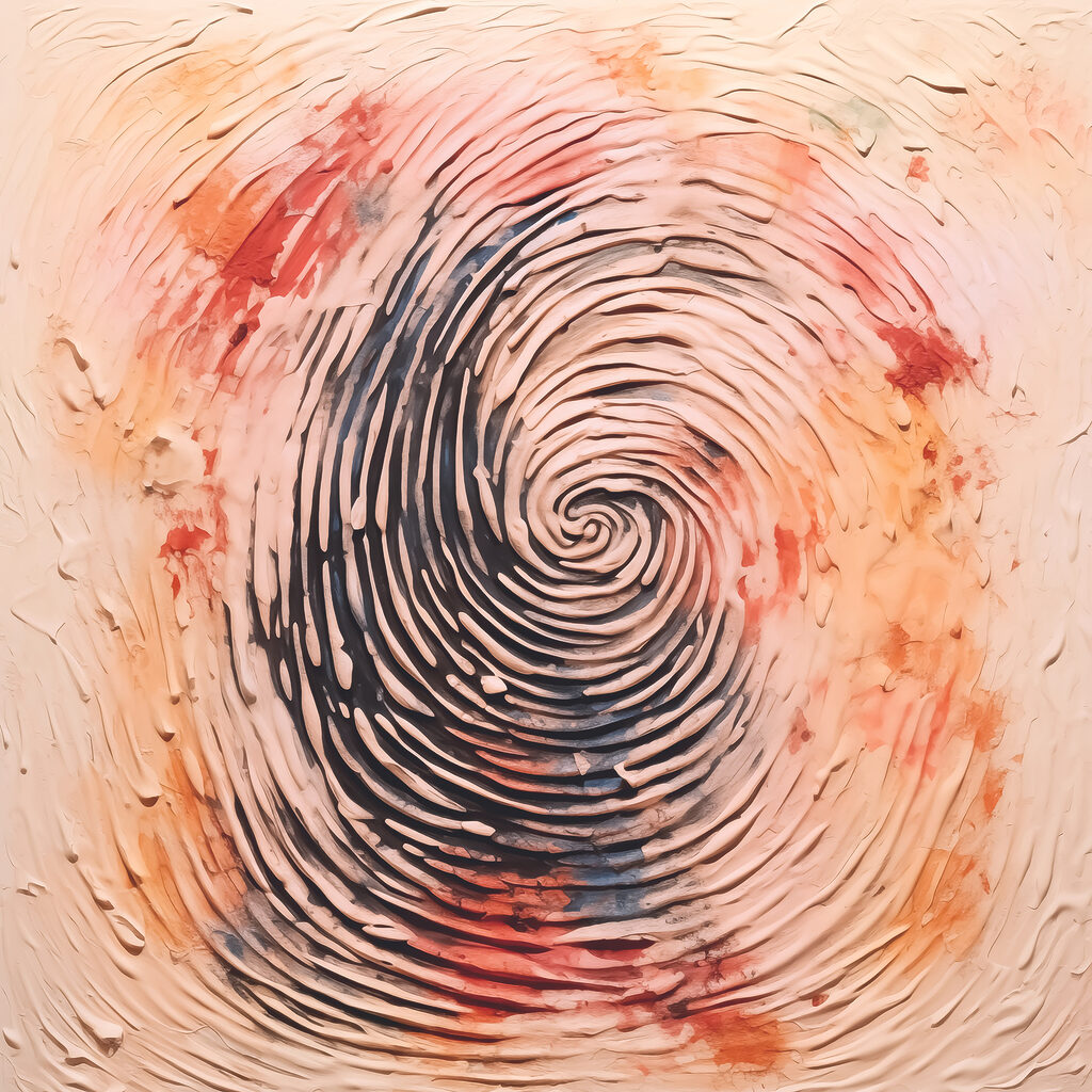 Painting of a spiral