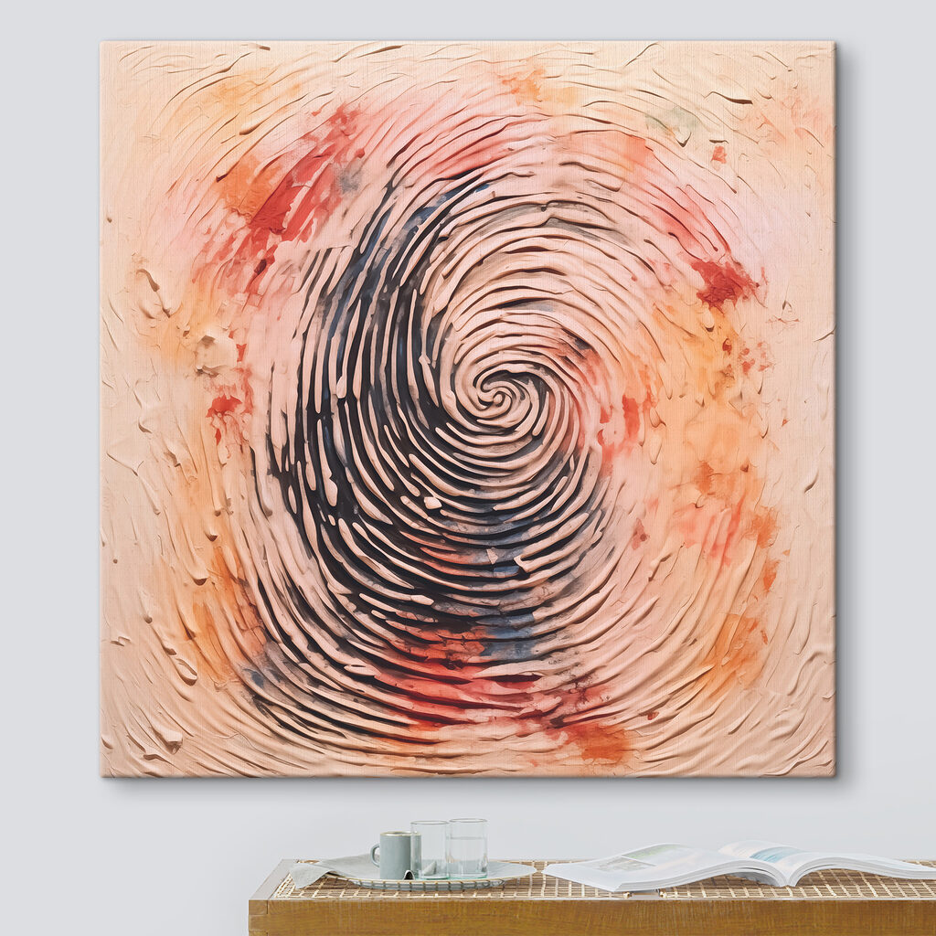 Painting of a spiral