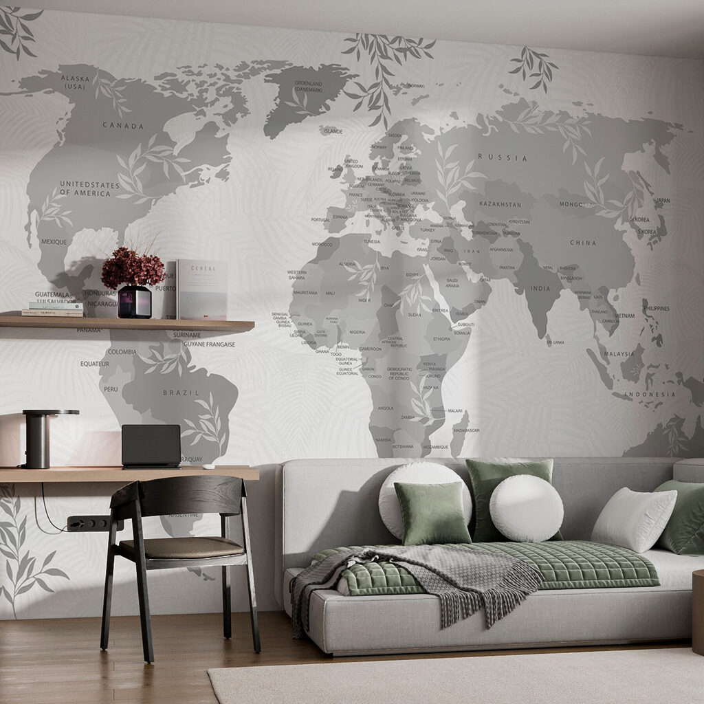 Map of the world Map of the world