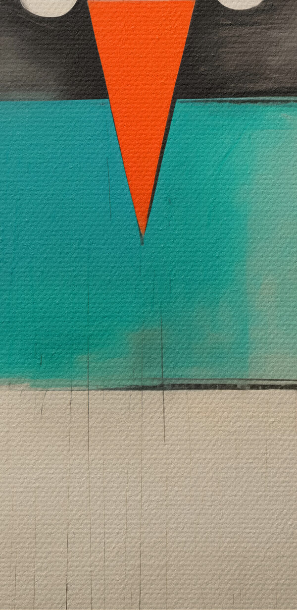 Painting of a penguin Painting of a penguin