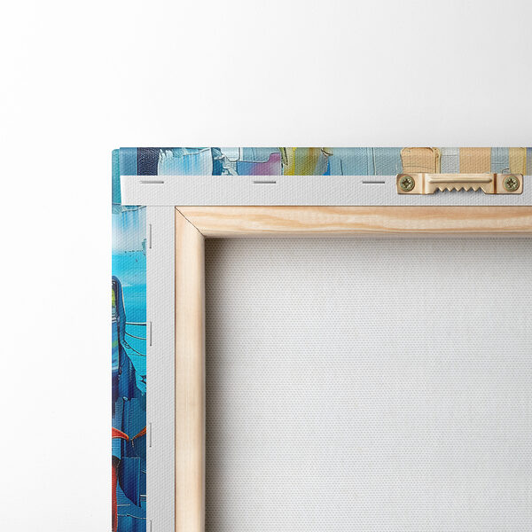 Group of people with umbrellas