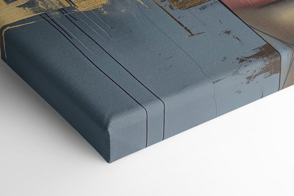 Painting of a woman's face