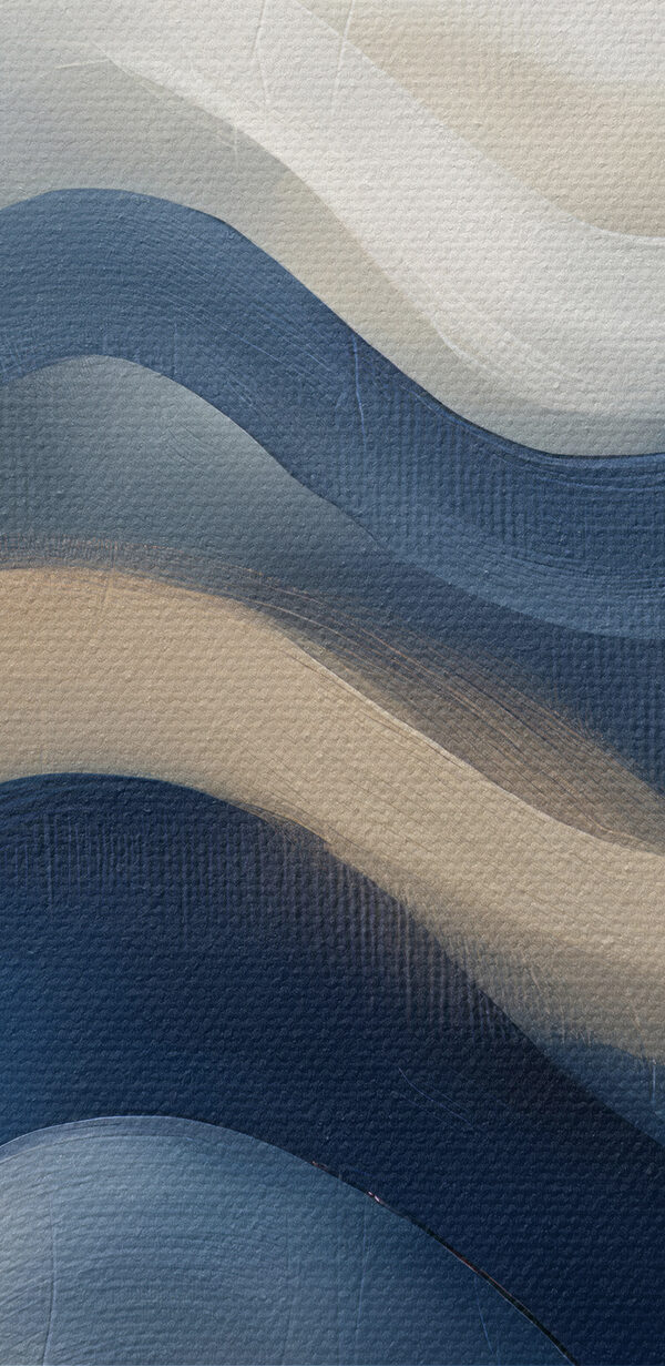 Blue and white wavy lines Blue and white wavy lines