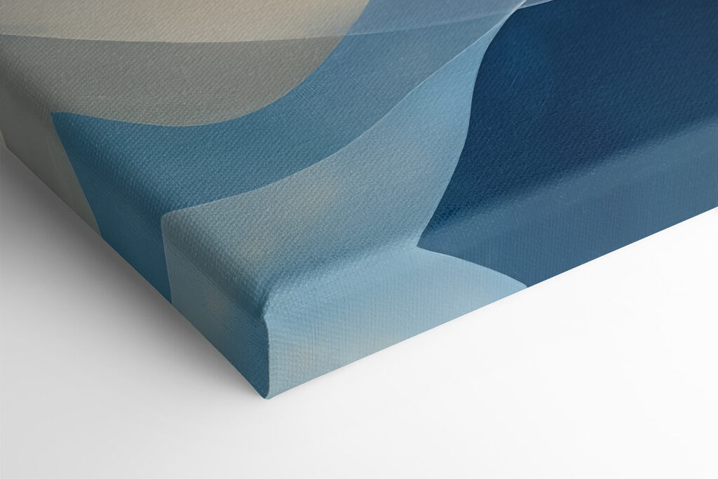 Blue and white swirly pattern Blue and white swirly pattern