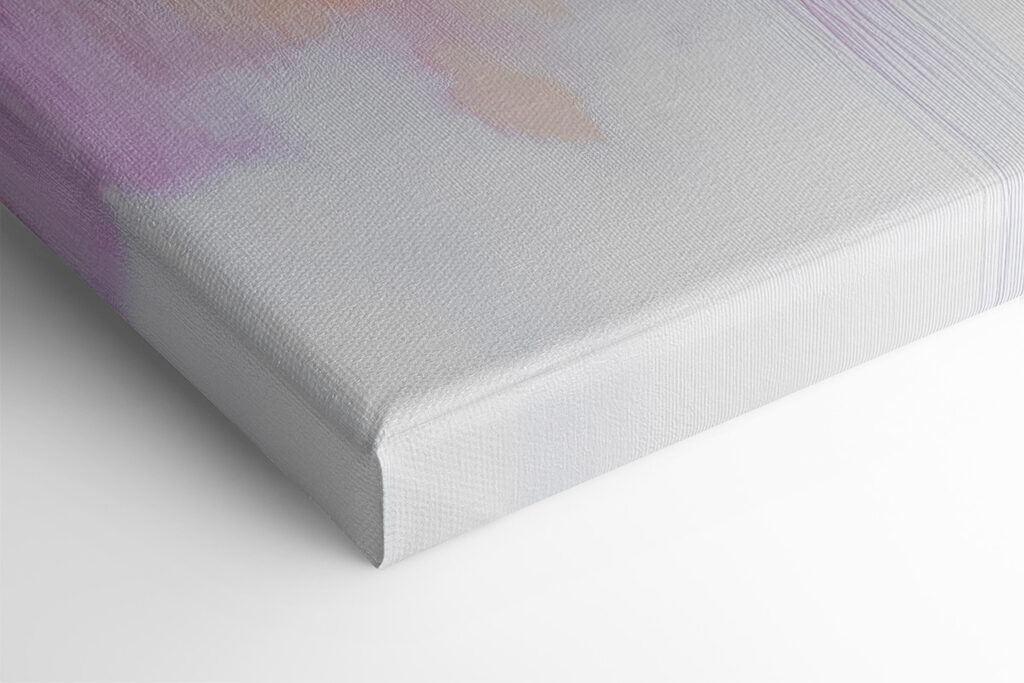 Painting of a colorful explosion