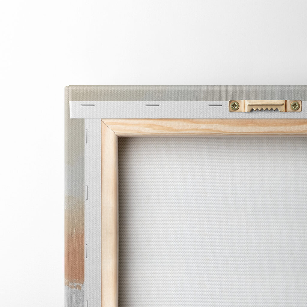 Painting of a colorful explosion